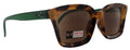 Marseille, High-End Sun Readers for Women  Readers Sunglasses (Green Tortoiseshell) NY Fifth Avenue