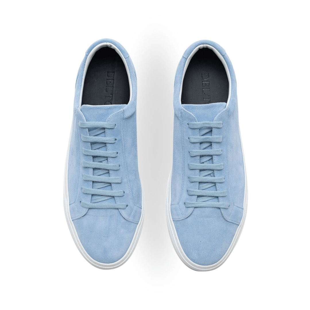 Women's Baby Blue Suede Sardegna Sneaker II Del Toro Shoes