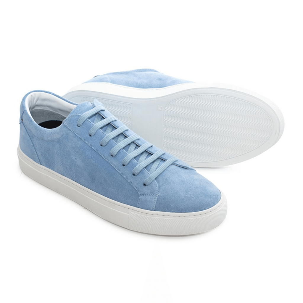 Women's Baby Blue Suede Sardegna Sneaker II Del Toro Shoes