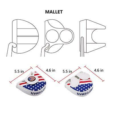 Gilmore #18 Jersey Embroidered Putter Cover - Mallet