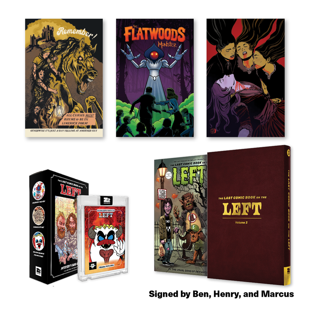LPOTL: The Last Comic Book on the Left Vol. 3 - SIGNED Super Deluxe Edition Z2 Comics