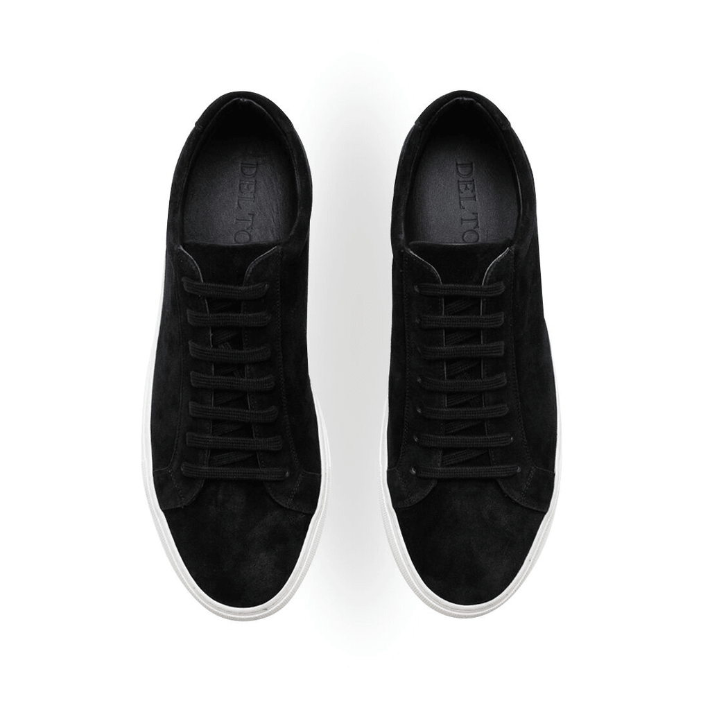 Women's Black Suede Sardegna Sneaker II Del Toro Shoes