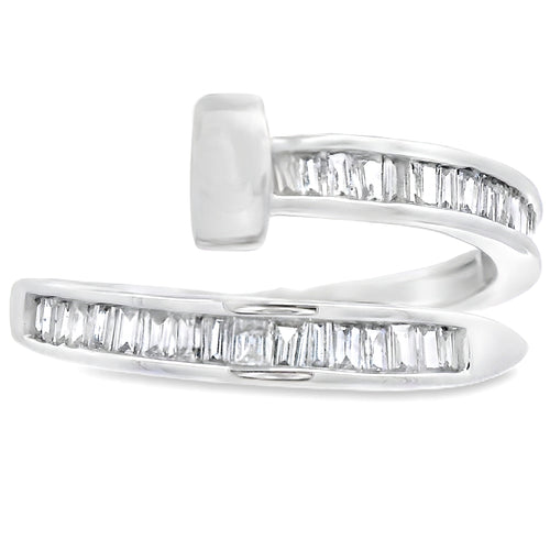 .35ct Diamond Ring 14KT White Gold Bids.com