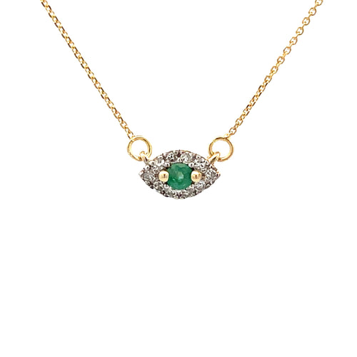 .12ct Emerald Diamond Fashion Pendants 14KT Yellow Gold Bids.com