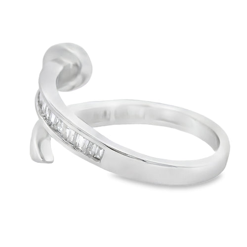 .35ct Diamond Ring 14KT White Gold Bids.com