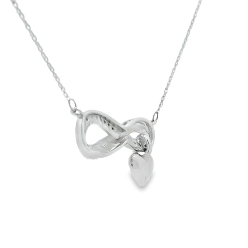 .04ct Diamond Cross Religious Pendant Sterling Silver Bids.com