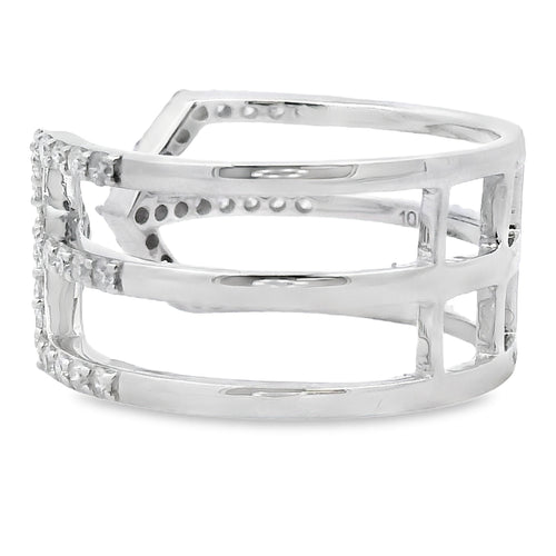 .50ct Diamond Ring 10KT White Gold Bids.com