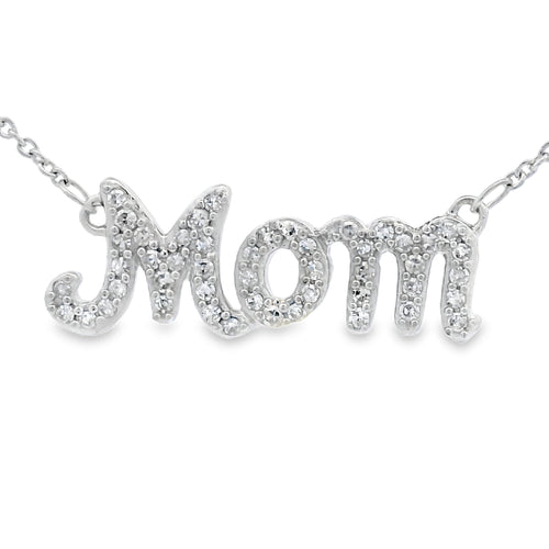 .25ct Diamond Fashion Pendants Sterling Silver Bids.com