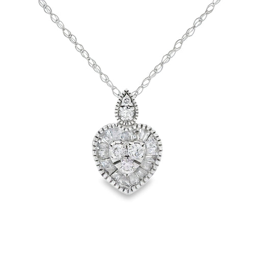 .31ct Diamond Fashion Pendants 14KT White Gold Bids.com