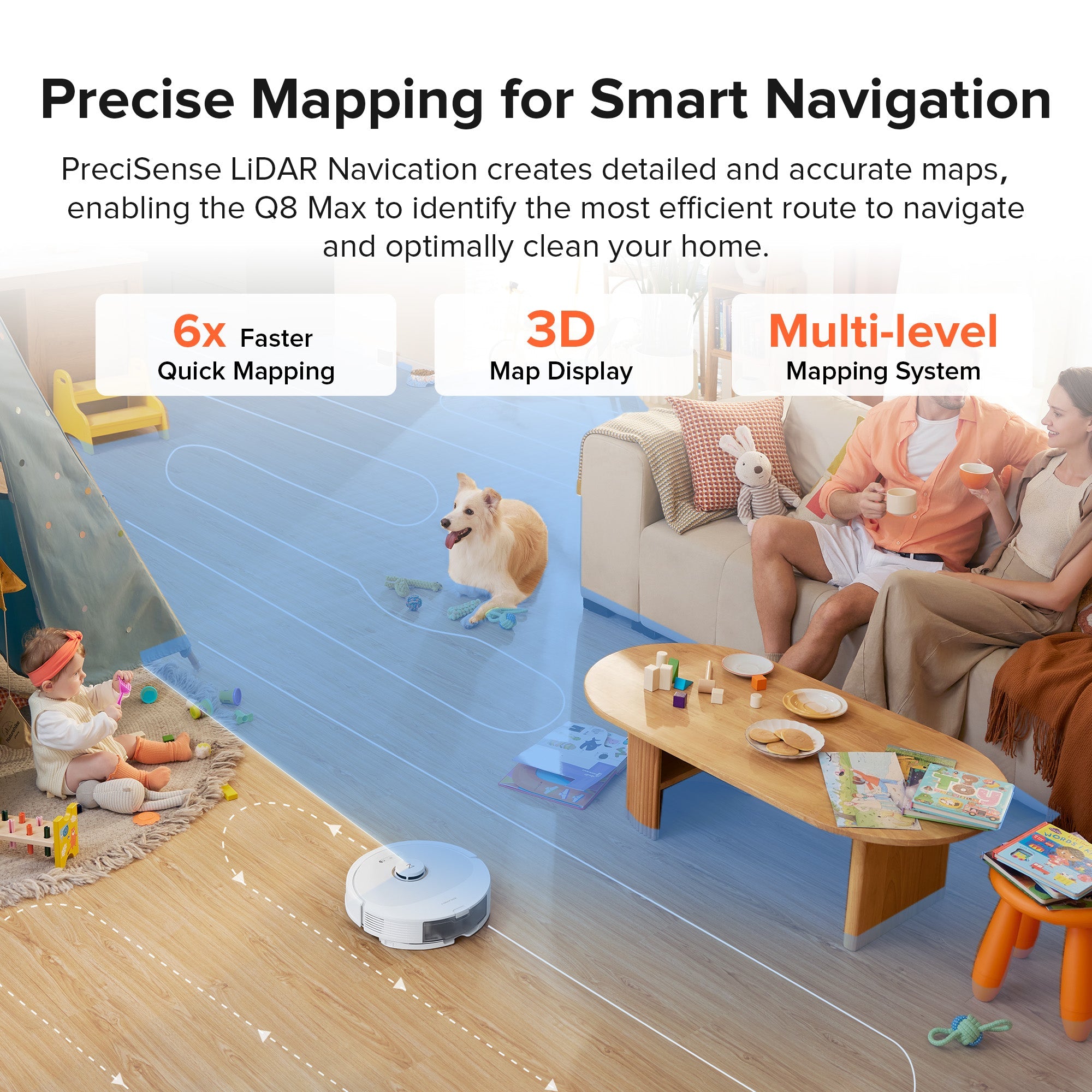 Roborock Q8 Max Robot Vacuum and Mop Roborock US Official Store