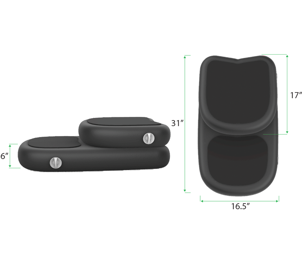 RevX Inflatable Barrel with Inflatable Steps RevX Wellness