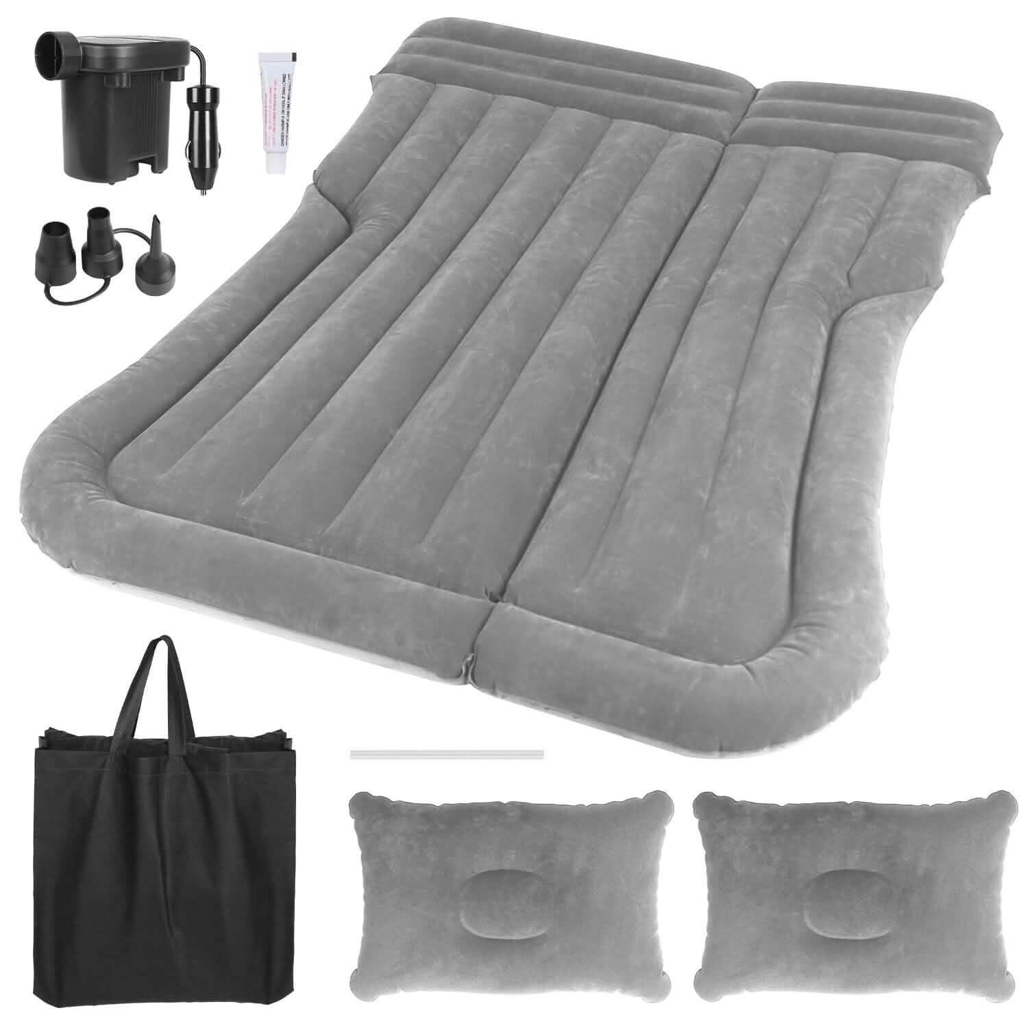 Inflatable SUV Air Mattress Thickened Camping Bed Cushion with Pillow DailySale
