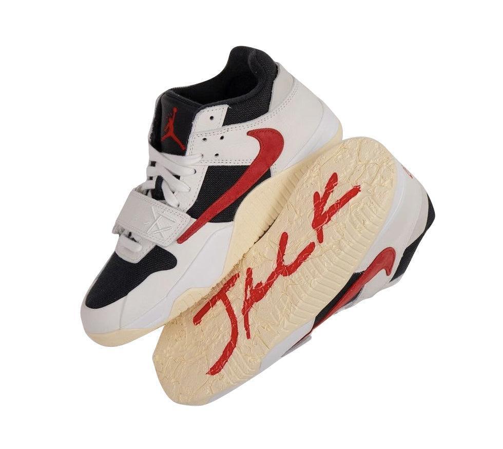 Travis Scott X Jordan Jumpman Jack University Red Banlieue91
