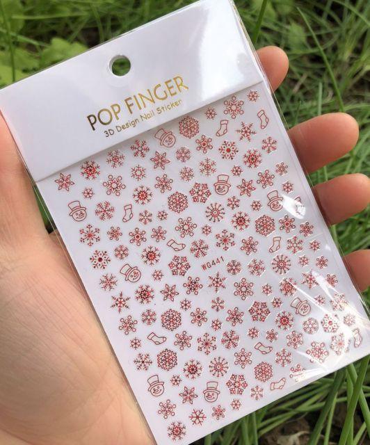 Iridescent Silver Laser Snowflakes 3D Nail Stickers Christmas Self Adhesive Transfer Sliders For Manicures Tips Manicure Woman Decoration Nail Art Nail Ornament Self Adhesive Nail Decals Colorful Nail Sticker Jewelry Design For Nails Sliders Tips