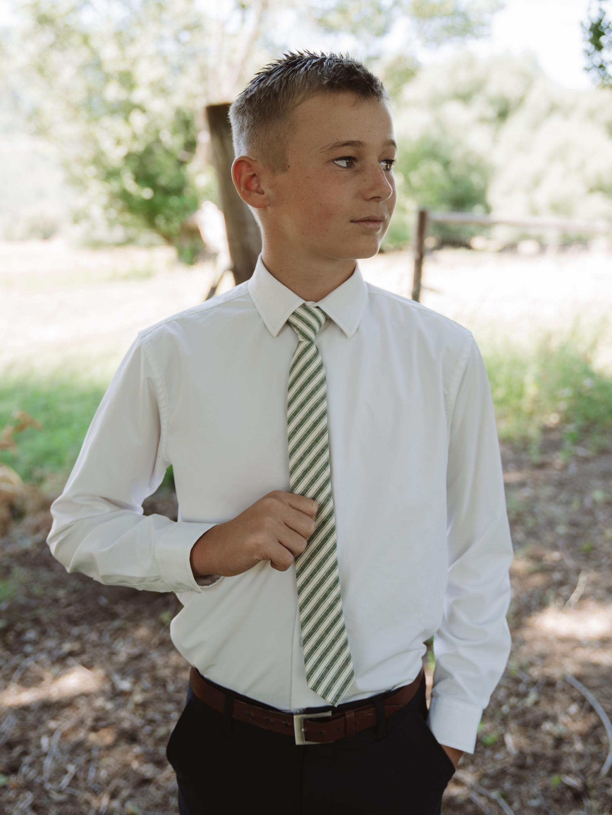 Juniper Stripe - Boys Tie
