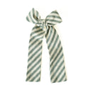 Juniper Stripe - Lady Hair Bow