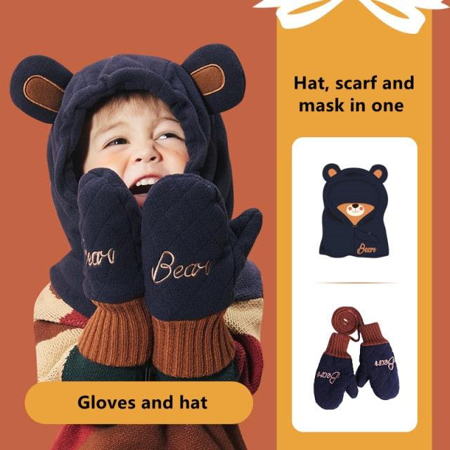 Kids Winter Fleece Warmer Balaclava Cap Thermal Tactical Military Helmet Windproof Full Face Mask Cover Ski Beanies For Boy Girl Women Camouflage Balaclava Face Scarf Mask Sunscreen Dustproof Army Cycling Hunting Fishing Tactical Airsoft Hat Men Women Stevvex