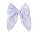 Lavender Stripe - Darling Hair Bow