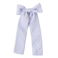 Lavender Stripe - Lady Hair Bow