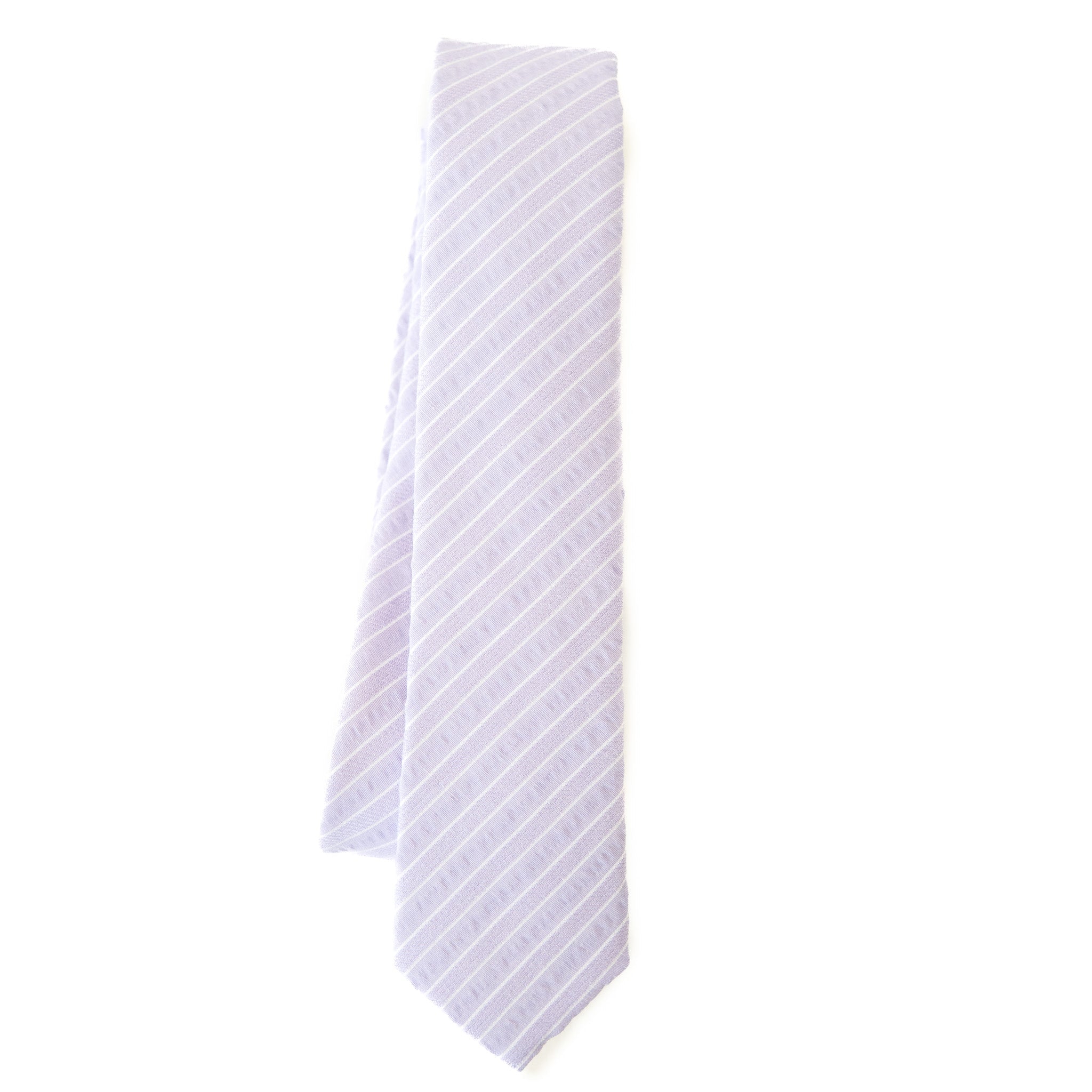 Lavender Stripe - Youth Tie