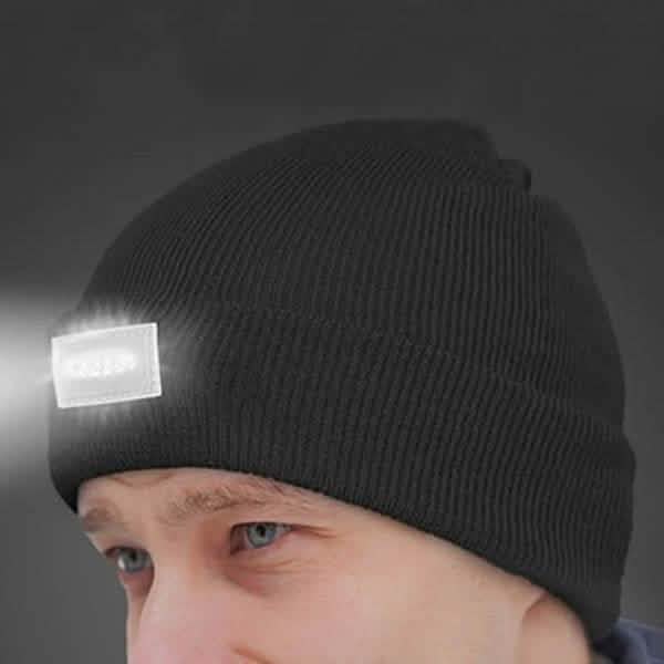 LED Headlamp Beanie for Men and Women DailySale