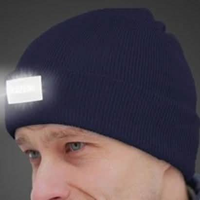 LED Headlamp Beanie for Men and Women DailySale