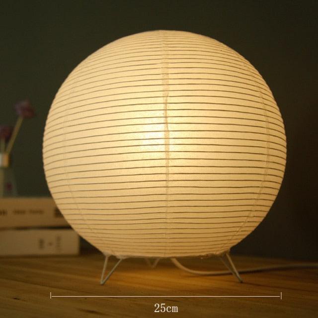 LED Paper Lantern Desk Lamp Creative Radio Table Lamps Kids Baby Feeding Small Night Light Bedroom Bedside Lamp Lights Art Decor Cute Study Lamps for Bedroom Décor Stevvex
