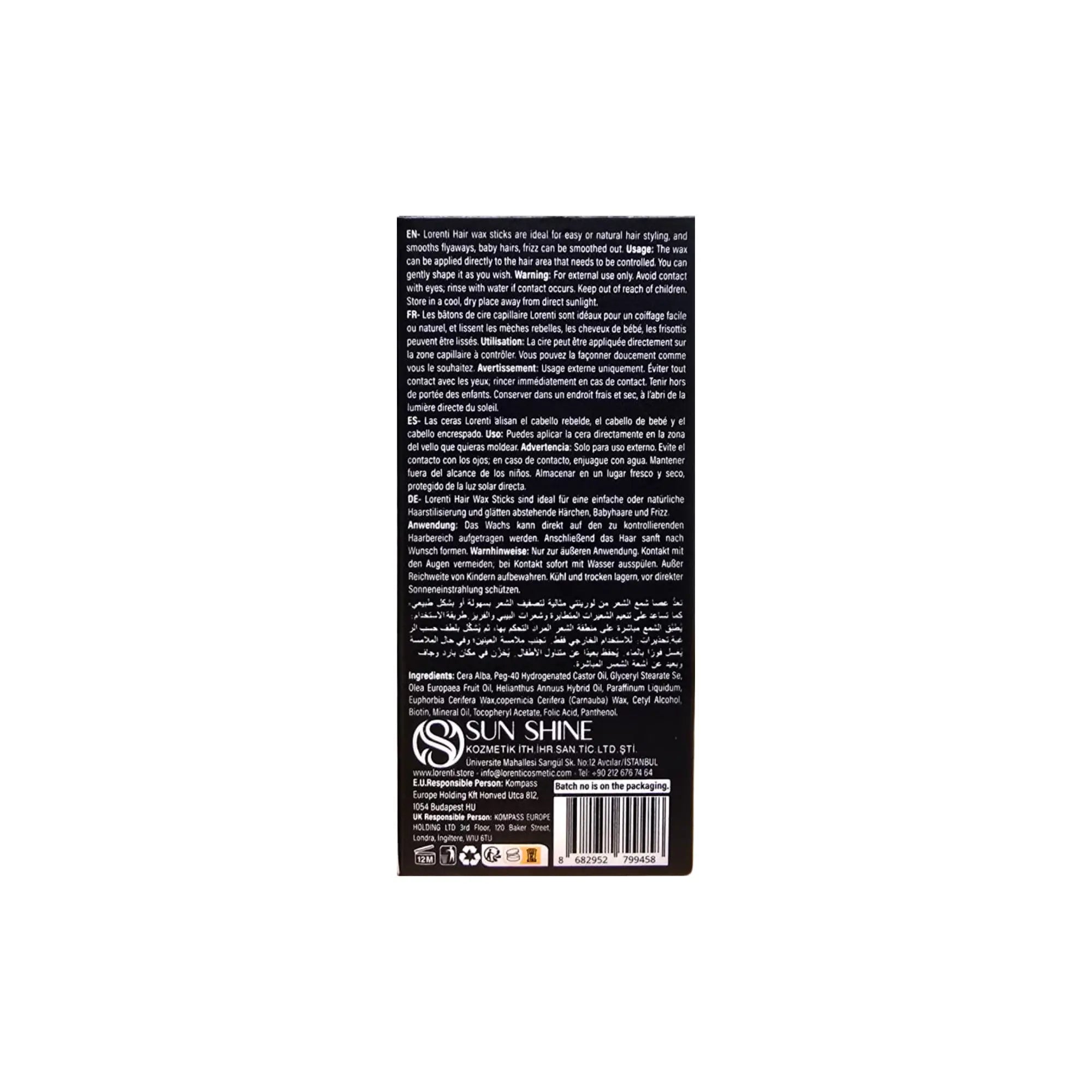 Lorenti Stick Wax 75g Vip Barber Supply