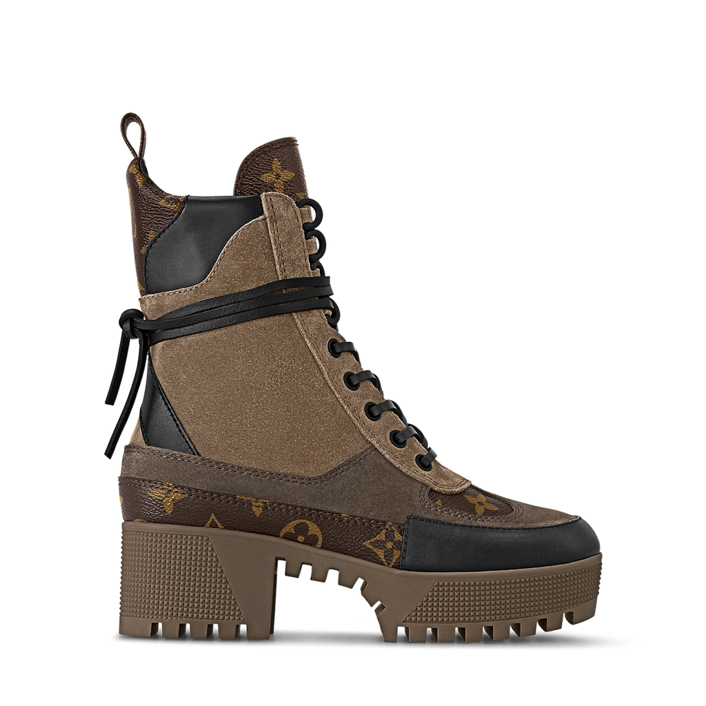 Louis Vuitton  Laureate Platform Desert Boots