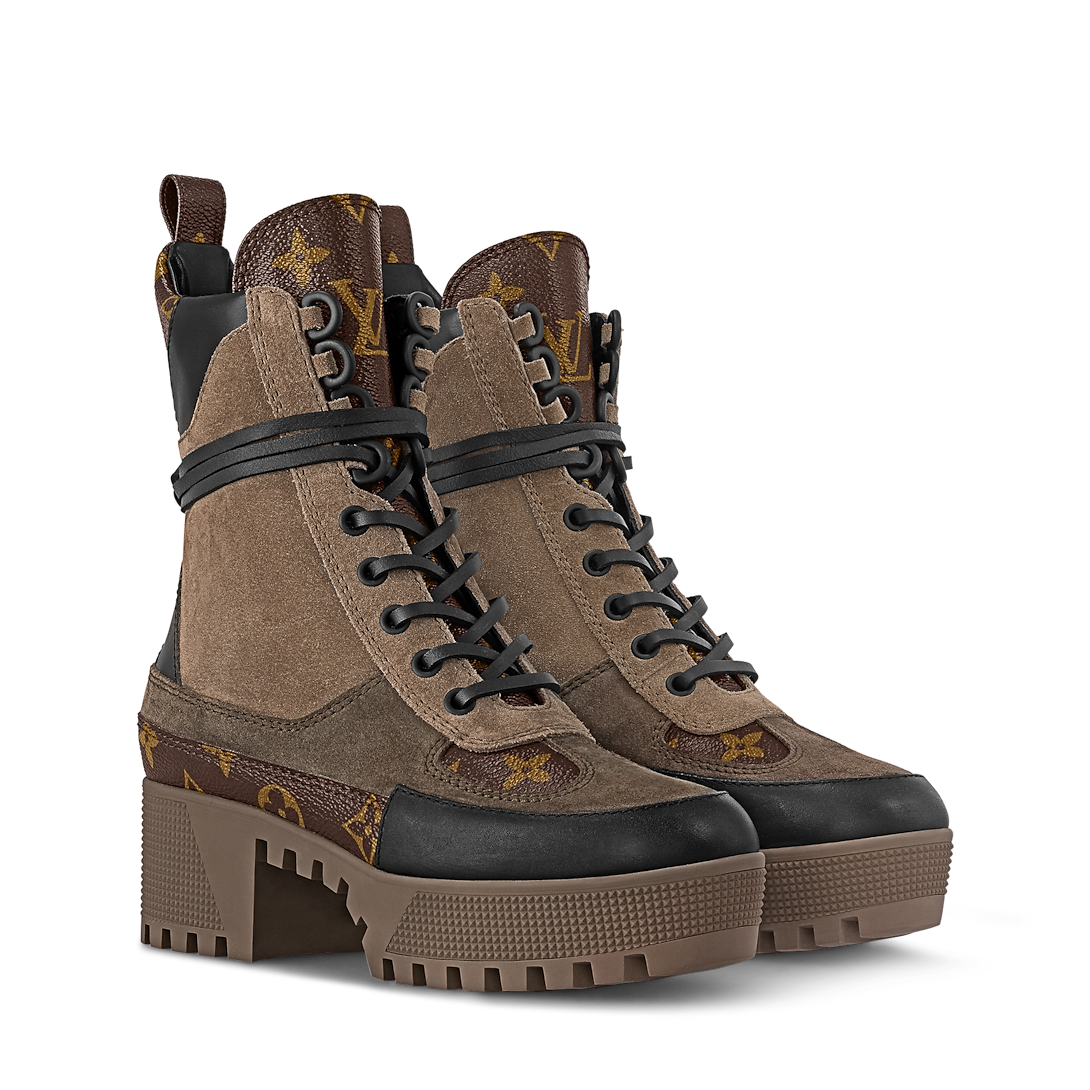 Louis Vuitton  Laureate Platform Desert Boots