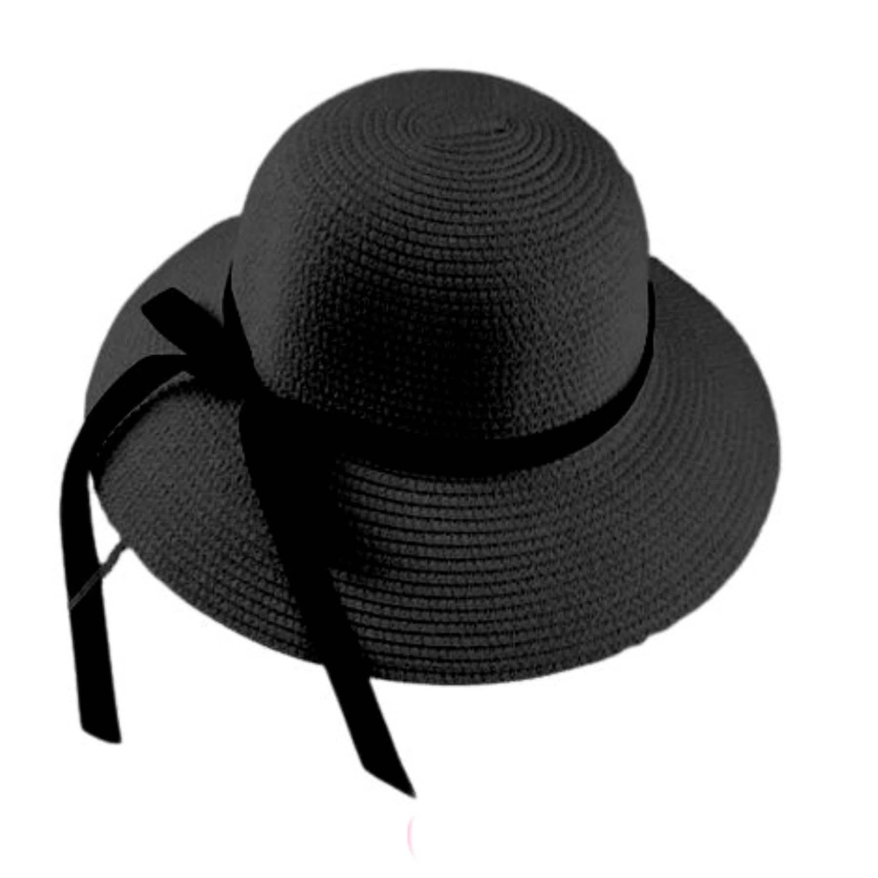 Lulu & Lilo Women's Sun Hat With Bowtie Ribbon Collection DailySale