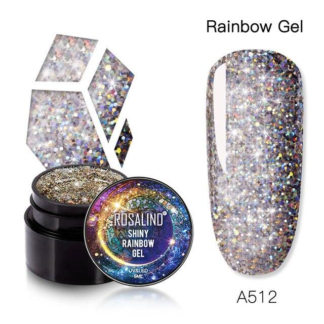 Luxury Modern Crystal Shiny Gel Nail Polish Painting Nails Art Design Diamond Manicure Gel Luxury Design For Women and Girls
