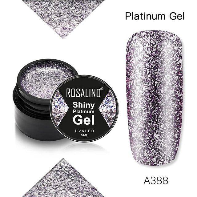 Luxury Modern Crystal Shiny Gel Nail Polish Painting Nails Art Design Diamond Manicure Gel Luxury Design For Women and Girls