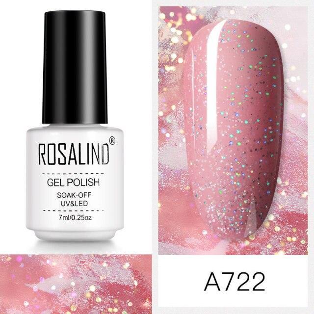 Luxury Womens Pink Shiny Nail Gel Polish Varnish Permanent UV Gel Popular High Quality Colorful Nail Polish