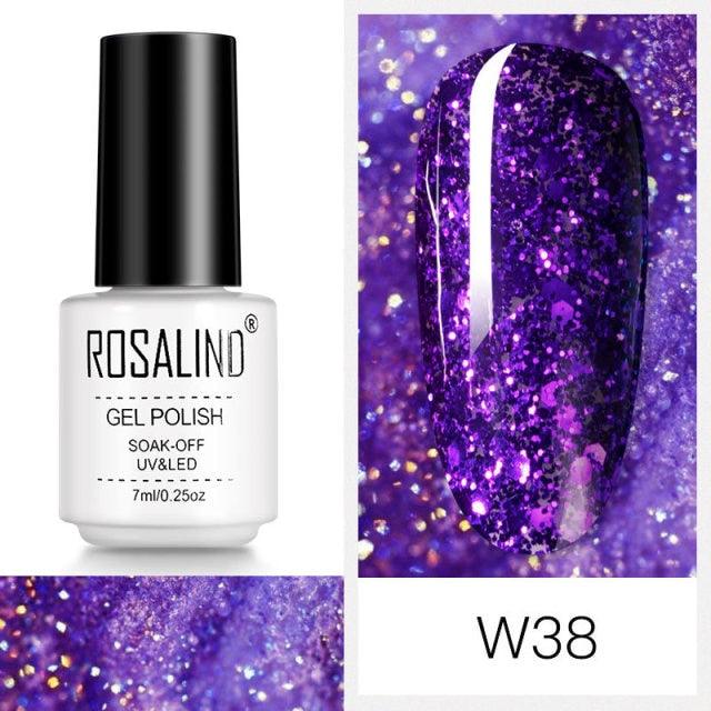 Luxury Womens Pink Shiny Nail Gel Polish Varnish Permanent UV Gel Popular High Quality Colorful Nail Polish