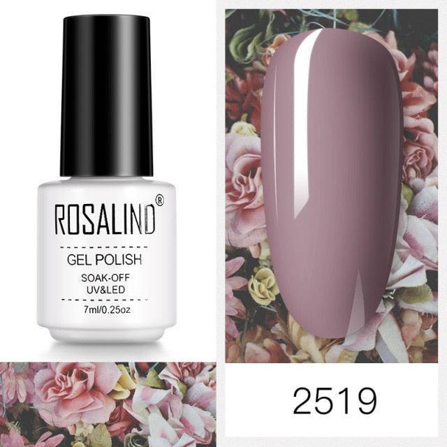Luxury Womens Pink Shiny Nail Gel Polish Varnish Permanent UV Gel Popular High Quality Colorful Nail Polish