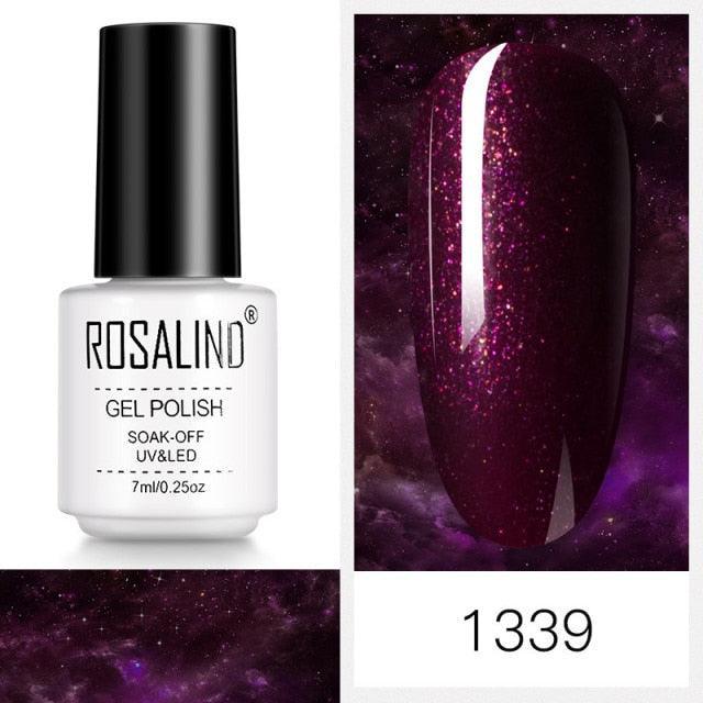 Luxury Womens Pink Shiny Nail Gel Polish Varnish Permanent UV Gel Popular High Quality Colorful Nail Polish