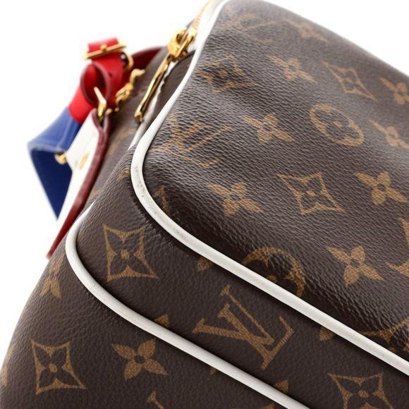 Louis Vuitton x NBA Nil Messenger Bag in Monogram Antarctica Canvas Banlieue91