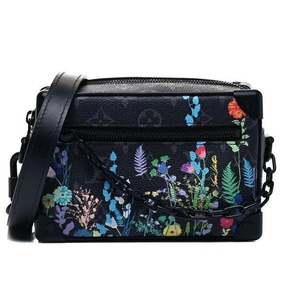 Louis Vuitton Monogram Eclipse Flower Print Mini Soft Trunk Women's Bag Banlieue91
