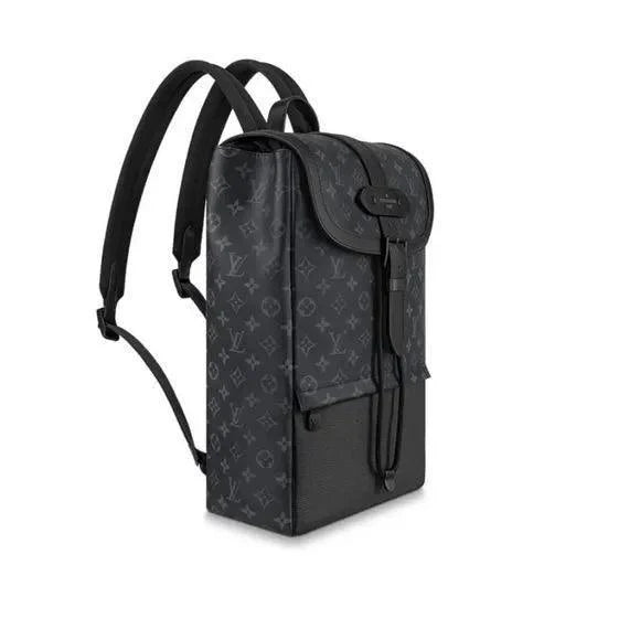 Louis Vuitton Backpack Rucksack Black Monogram Eclipse Canvas Leather Banlieue91