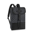 Louis Vuitton Backpack Rucksack Black Monogram Eclipse Canvas Leather Banlieue91