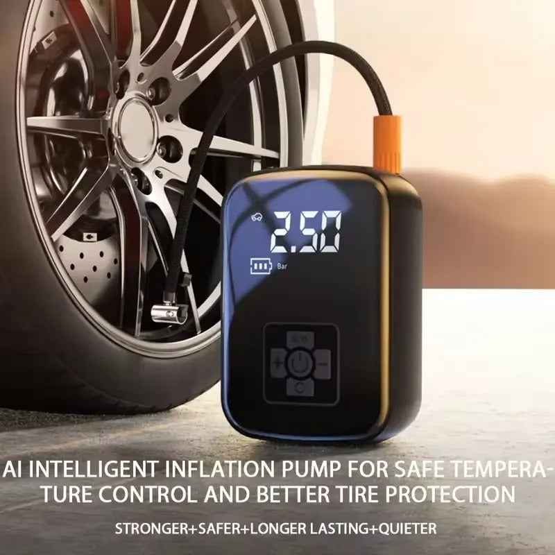 Wireless Digital Air Pump – Car, Bike, Sports, Emergency