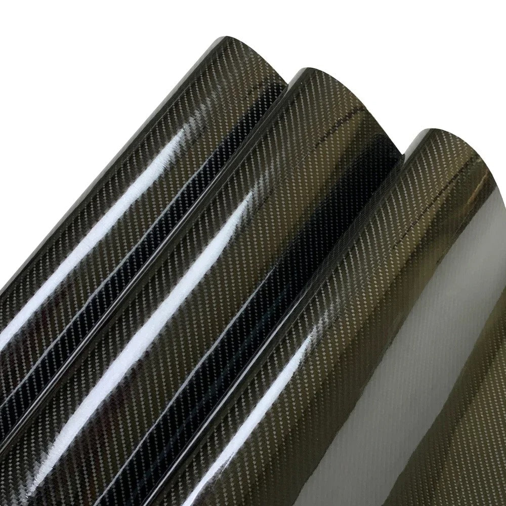 High Glossy 5D Carbon Fiber Wrapping Vinyl Film Motorcycle Wrap Vinyl Roll Tablet Stickers Decals Auto Accessories Wrapping Vinyl Film Motorcycle Tablet Car Styling High Gloss Carbon Fiber Automotive Vinyl Wrap Auto Accessories Car Styling Stevvex