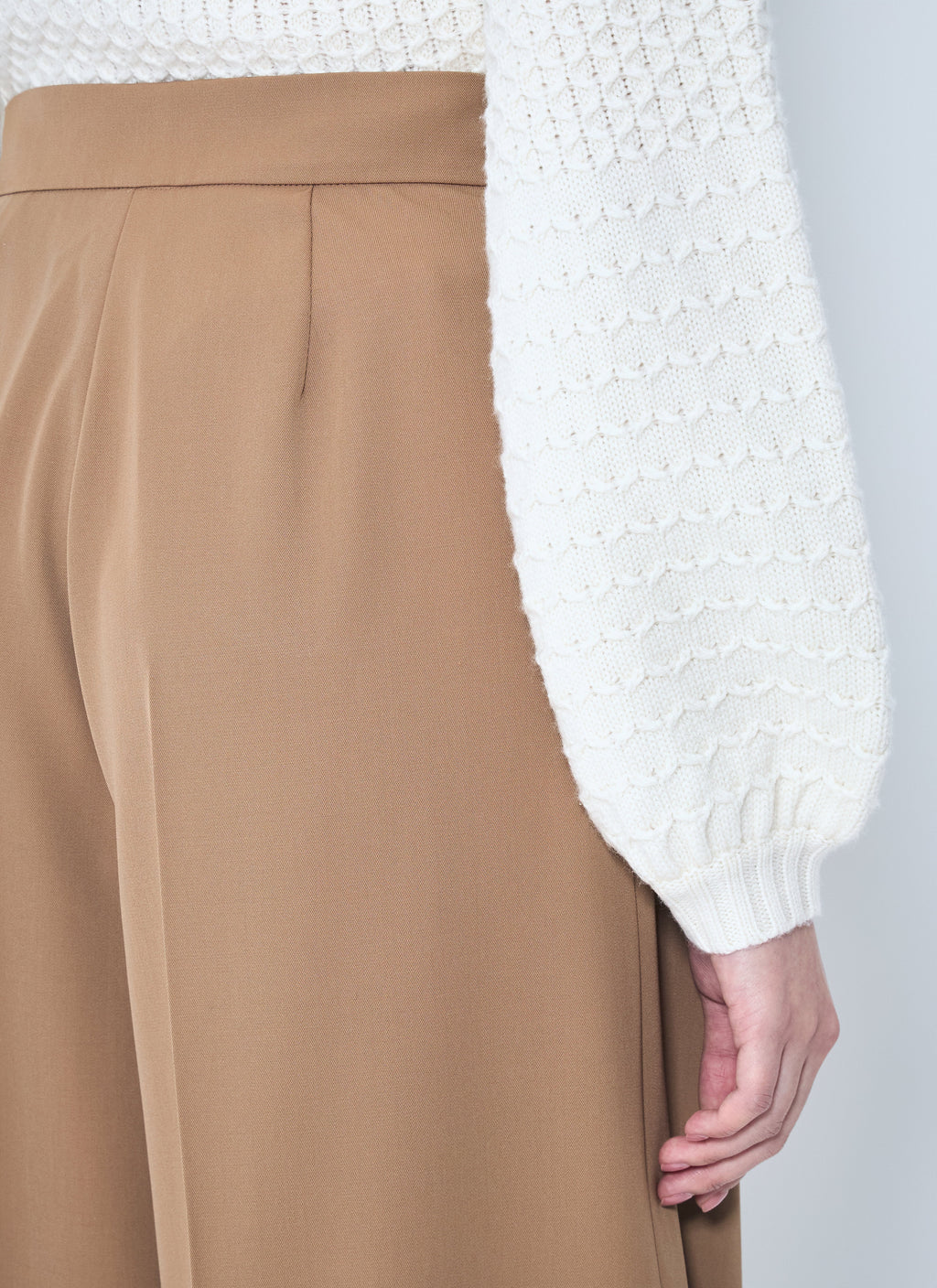 Max Mara Women Gabardine Wool Pants