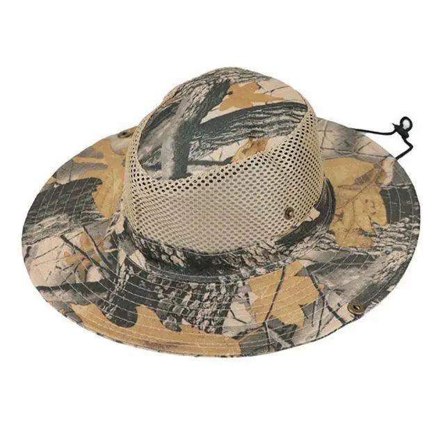 Men Adjustable Sun Hats Camouflage Tactical Cap Camo Men Outdoor Caps Sports Summer UV Protection One Size Fishing Hat Hiking Hunting Hats Stevvex