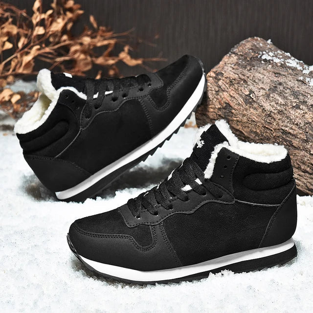 Men Boots Waterproof Winter Boots Men Lightweight Hight Top Plus 48 No Slip Warm Snow Boots Plush Women Footwear Leather Shoes V.I.P Digital Presence