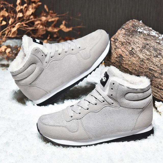 Men Boots Waterproof Winter Boots Men Lightweight Hight Top Plus 48 No Slip Warm Snow Boots Plush Women Footwear Leather Shoes V.I.P Digital Presence