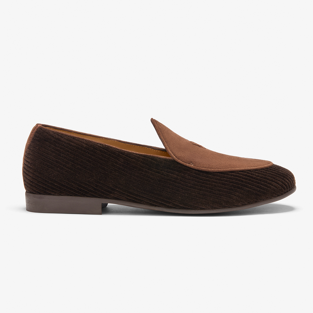 Men's Brown Corduroy Milano Loafer Del Toro Shoes