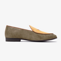 Men's Olive Textured Tan Milano Loafer Del Toro Shoes