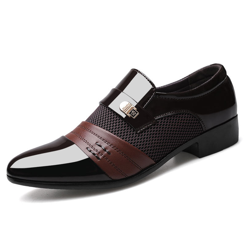 Men's shoes, leather shoes, men's casual shoes, business formal shoes, plus size versatile wedding shoes V.I.P Digital Presence
